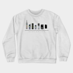 Evolution of Phones Crewneck Sweatshirt